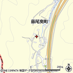 滋賀県大津市藤尾奥町4-14周辺の地図