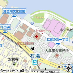 滋賀銀行コラボしが２１ ＡＴＭ周辺の地図