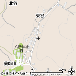 愛知県岡崎市真福寺町東谷26周辺の地図