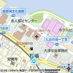 滋賀県労働相談所周辺の地図