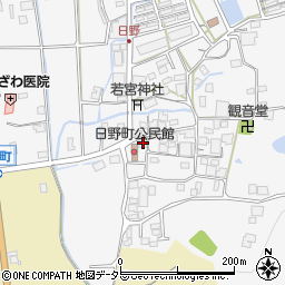 兵庫県西脇市日野町246周辺の地図