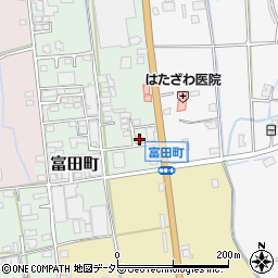 兵庫県西脇市富田町5-18周辺の地図