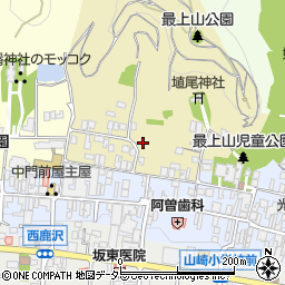 兵庫県宍粟市山崎町元山崎周辺の地図