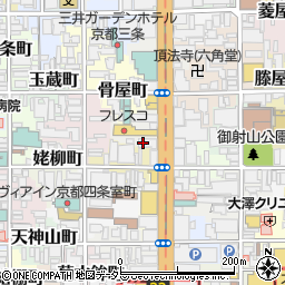ゴリラクリニック　京都烏丸院周辺の地図