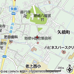 滋賀県草津市矢橋町1263-3周辺の地図
