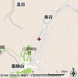 愛知県岡崎市真福寺町東谷48周辺の地図