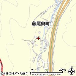 滋賀県大津市藤尾奥町4-15周辺の地図
