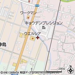 静岡県伊豆の国市神島30-5周辺の地図