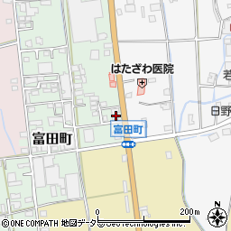 兵庫県西脇市富田町7周辺の地図