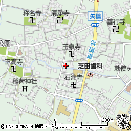 滋賀県草津市矢橋町1316-3周辺の地図