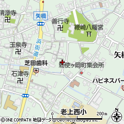 滋賀県草津市矢橋町1281-6周辺の地図