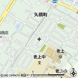 滋賀県草津市矢橋町52-19周辺の地図