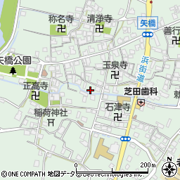 滋賀県草津市矢橋町1317-1周辺の地図