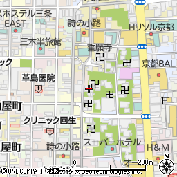 スギドラッグ新京極店周辺の地図