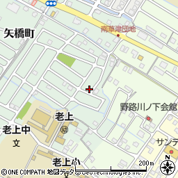 滋賀県草津市矢橋町7-97周辺の地図