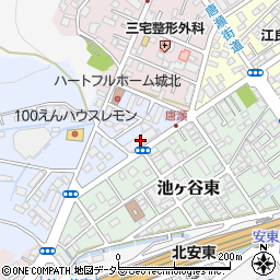 藤浪倉庫周辺の地図