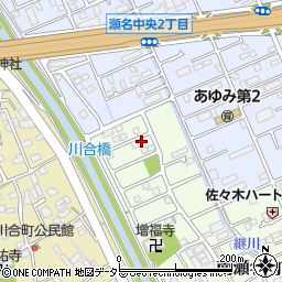 静岡県静岡市葵区南瀬名町11-8周辺の地図