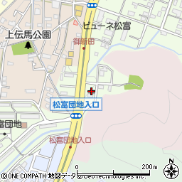 静岡松富郵便局 ＡＴＭ周辺の地図