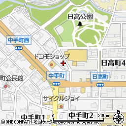 麺 玉響 刈谷店周辺の地図