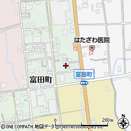 兵庫県西脇市富田町5-13周辺の地図