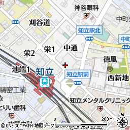 牛タン×海鮮×個室居酒屋 東北商店 知立駅前店周辺の地図