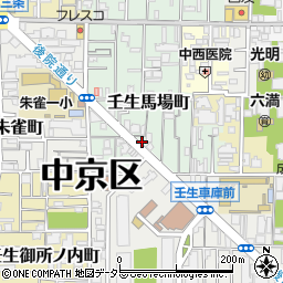 有限会社京都レイラ周辺の地図