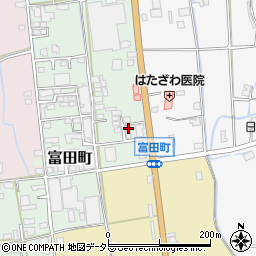 兵庫県西脇市富田町5周辺の地図