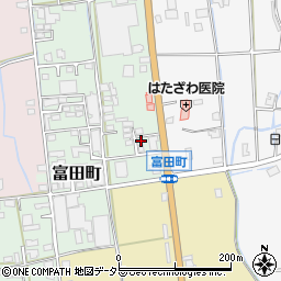 兵庫県西脇市富田町5周辺の地図