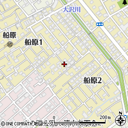 静岡県静岡市清水区船原周辺の地図