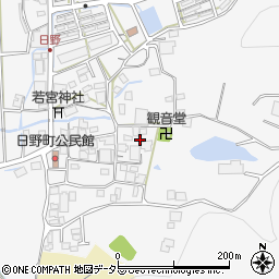 兵庫県西脇市日野町311周辺の地図
