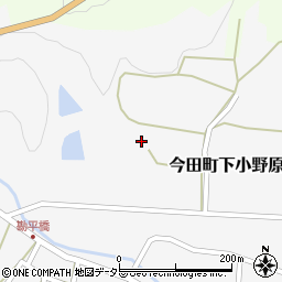 兵庫県丹波篠山市今田町下小野原152周辺の地図