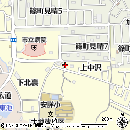 京都府亀岡市篠町篠上中沢27-7周辺の地図