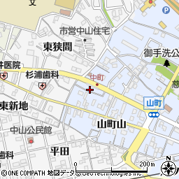 愛知県知立市山町桜馬場32周辺の地図