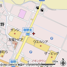 スターバックスコーヒー菰野町店周辺の地図