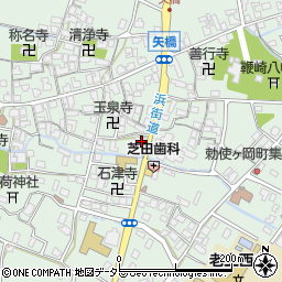 滋賀県草津市矢橋町1299-1周辺の地図