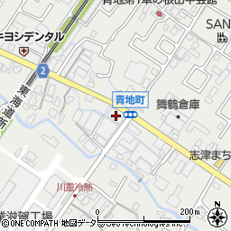 滋賀県草津市青地町742周辺の地図