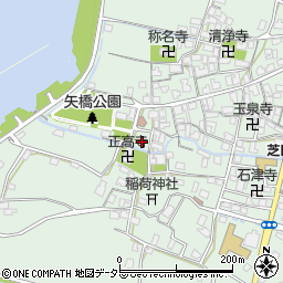 滋賀県草津市矢橋町1335周辺の地図
