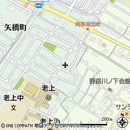 滋賀県草津市矢橋町7周辺の地図