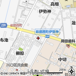 愛知県豊田市畝部西町柳原29-1周辺の地図