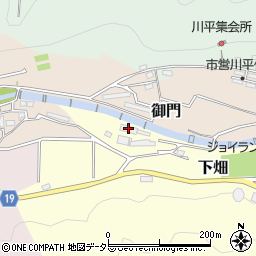 田京林業周辺の地図
