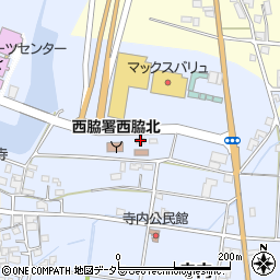 兵庫県西脇市寺内515周辺の地図