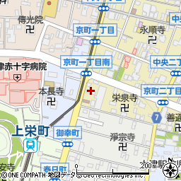 滋賀県大津市京町1丁目1-26周辺の地図