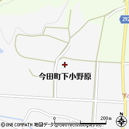 兵庫県丹波篠山市今田町下小野原292周辺の地図