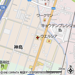 静岡県伊豆の国市神島193周辺の地図