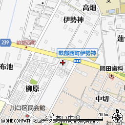 ＪＡあいち豊田生活部グリーンセンター　うねべ店周辺の地図