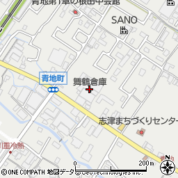 舞鶴倉庫周辺の地図