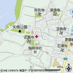 滋賀県草津市矢橋町1333周辺の地図