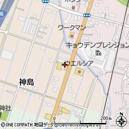 トヨタカローラ静岡大仁店周辺の地図