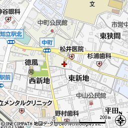 つちや和菓子店周辺の地図