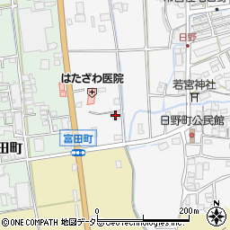 兵庫県西脇市日野町176周辺の地図